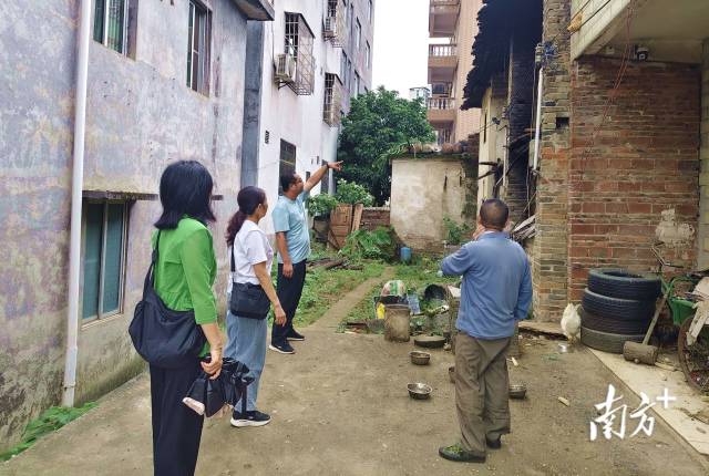 人大代表入戶走訪聽民聲。